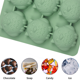 thumbnail image 4 of Bandeja Hielo Silicona Molde Cubitos Hielo-Verde Claro-Búho Adepaton CPB-US-CJZ227-8, 4 of 5