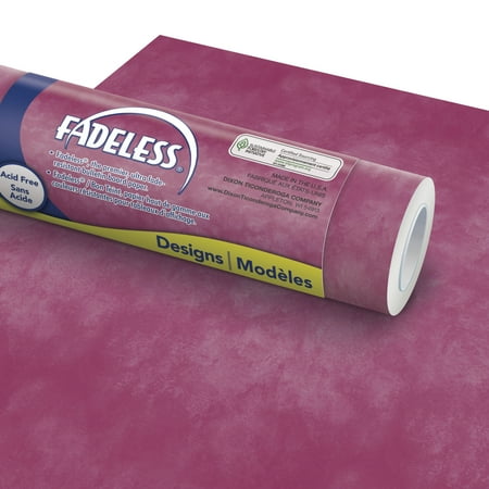 UPC: 0029444569751 | Fadeless Designs Paper Roll  Color Wash Berry  48 Inches x 50 Feet