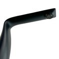thumbnail image 5 of Bergamo Art Matte Black Brass Bathroom Faucet with Purple Amethyst Handles, 5 of 6