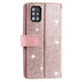 thumbnail image 2 of SaniMore for Samsung Galaxy A53 5G 6.5" 2022 Case, Prumium Leather Zipper Wallet Card Slots Cash Pocket Flip Kickstand Lanyard Anti-drop Shcokproof Full Body Wrap Business Case, Rosegold, 2 of 17