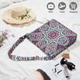 thumbnail image 2 of Moroccan Plaid Waist Bag – Unique Geometric Fanny Pack with Striped & Checkered Fusion Print, 2 of 5