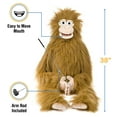 thumbnail image 4 of 38 Pouces Silly Monkey, Taille Enveloppante, Style Ventriloque Puppet, 4 of 5