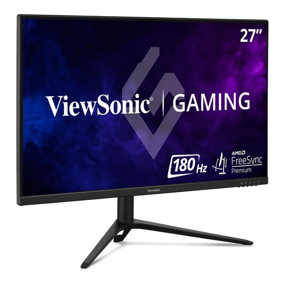 ViewSonic VX2728J 27 Inch Gaming Monitor 180hz 0.5ms 1080p IPS with FreeSync Premium, Advanced Ergonomics, HDMI, and DisplayPort