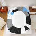 thumbnail image 5 of Castle Fairy Boys Girls Geometric Square Full Size Sheets,Minimalist Bed Sheets, 5 of 7