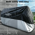 thumbnail image 2 of 220x95x110 Funda para motocicleta con ojo de cerradura: protección exterior impermeable para todas las estaciones, 2 of 8