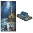 thumbnail image 7 of Coolnut 3 Piece Bath Towels Set, Super Soft Absorbent Lighthouse Towels for Bathroom Gym Spa Hotel Decor Wash cloth, 7 of 7