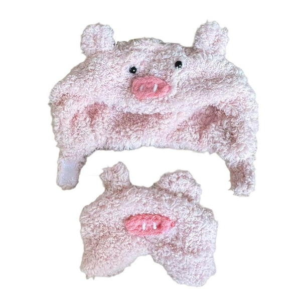Ropa para muñecos de peluche de 15 a 17 cm, tirantes de peluche con tocado, trajes para muñecos, bonitos pantalones para disfrazar muñecos de peluche