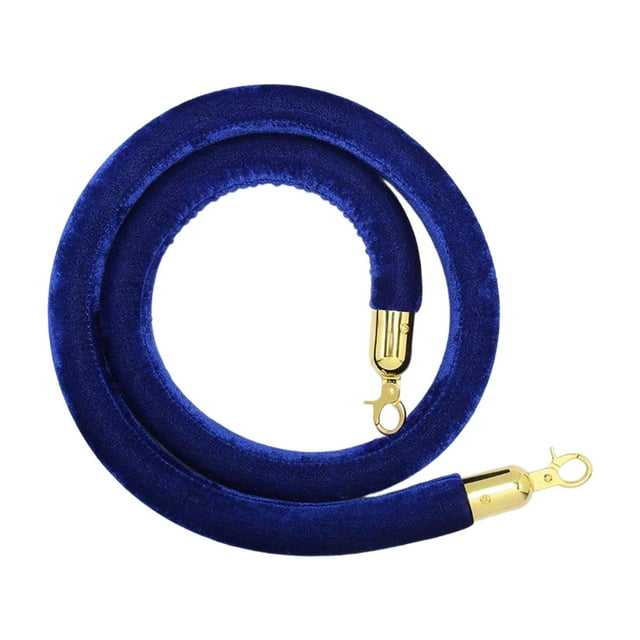 Cuerda de poste de terciopelo Perfecl 150 cm Azul para control de multitudes
