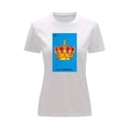 thumbnail image 1 of Playera Unisex De La Corona De La Loteria Mexicana Color Blanco Talla Chica Marca Emil SaEs, 1 of 4