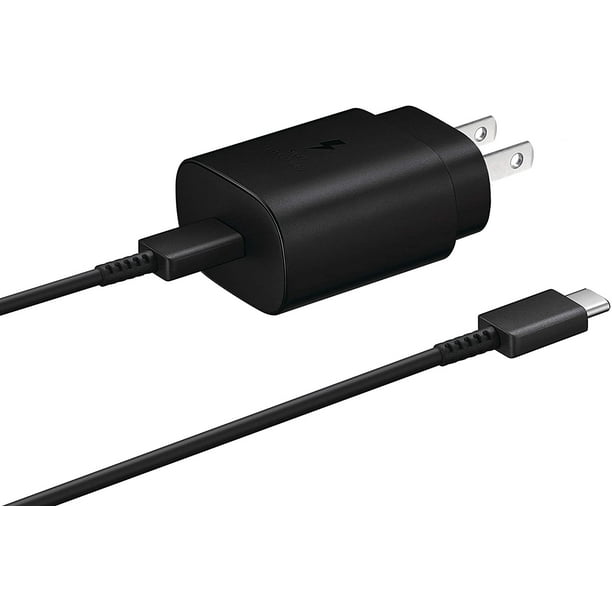 Samsung 25w Usb C Original Super Fast Charging Wall Charger For Galaxy S21 Ultra Black Walmart Com Walmart Com