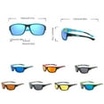thumbnail image 4 of Soidarity Hombres Gafas de sol Gafas Gafas Jogging Montañismo Gafas Protección solar Cumpleaños Vacaciones Presente Tipo 7 Ciclismo tipo 7 Soidarity OD026095-07, 4 of 6