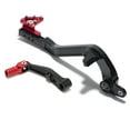 thumbnail image 2 of Foldable Adjustable Brake Pedal Gear Shifter Shift Lever Kit For Aprilia Tuareg 660 2022 2023 2024 Red CNC Machined Aluminum Lightweight Durable, 2 of 3