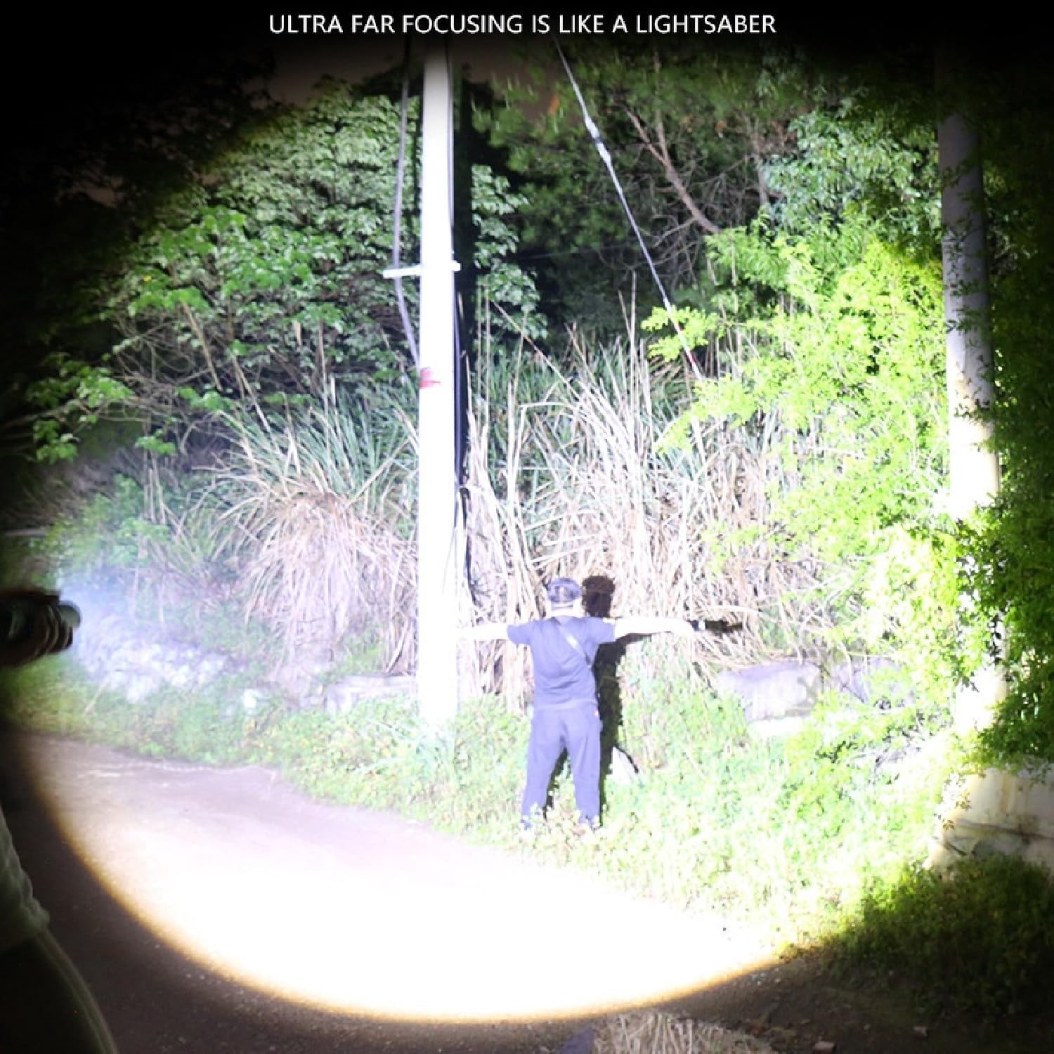 The Ultimate Survival Flashlight Pro, LED Flashlights High Lumens, Waterproof Handheld Flashlights, 5 Modes Torch with LED Digital Display for home