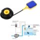 thumbnail image 5 of Controlador de nivel de agua Interruptor de flotador para cables de 5 m para bomba de tanque JFHHH pequeña, 5 of 5