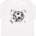 thumbnail image 4 of Inktastic Soccer Breakthrough Boys or Girls Long Sleeve Toddler T-Shirt, 4 of 5