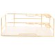 thumbnail image 1 of GOOHOCHY Soporte para cepillos de dientes de baño, organizador de encimera de baño, bandeja de almacenamiento para tocador, 1 of 8