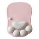 thumbnail image 1 of Almohadillas Para Ratones Alfombrilla antideslizante para ratón con pata de gato, reposamuñecas de silicona, alfombrilla para ratones (rosa), 1 of 7