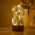 thumbnail image 1 of Luz nocturna LED 3D Nekohas Shizukus que cambia de color para niños, 1 of 1