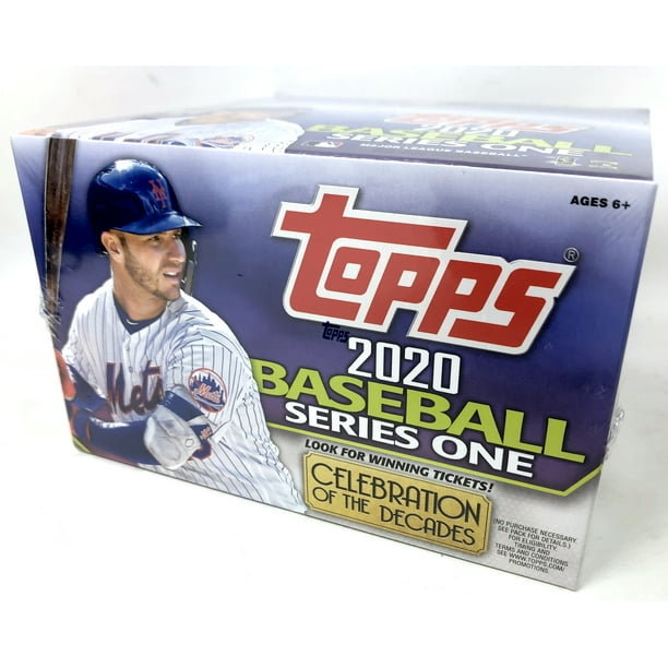 Topps 2020 Topps Series 1 Baseball Trading Card Retail Display Box