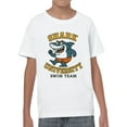thumbnail image 2 of Shark University Swim Team Design Youth's T-shirt, 2 of 3