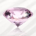 thumbnail image 4 of Pesa de papel de cristal claro en forma de diamante, 60 mm (2.4") diamante artificial para regalos de cumpleaños, fiestas y bodas (rosa), 4 of 7