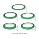 thumbnail image 3 of 5 rollos de cintas de enmascarar, cintas de pintura, cintas de papel decorativas fáciles de quitar para manicura DIY., 3 of 6