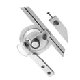 thumbnail image 1 of Universal Bevel Protractor 360 Degree Steel Universal Bevel Protractor Angle Finder Measuring Ruler WithMagnifying Glass Machinist Square, 1 of 7