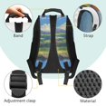 thumbnail image 5 of Yspwyqan Kids Backpack Set for Elementary, Vintage Steam Train Backpack and Lunchbox with Padded Straps, Large Capacity Daypack for Boys Back to School Supplies, 5 of 7