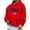 Red, variant on SAWOBUUN Mens USA Sweatshirt American Flag Patriotic Hoodie Casual Long Sleeve Pullover Sweatshirt with Pocket
