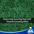thumbnail image 4 of MR.SIGA Heavy Duty Scouring Pads, Household Scrubber for Kitchen, Sink, Dish, 24-Pack, 3.9 x 5.9 inch (10 x 15 cm), Green, 4 of 7