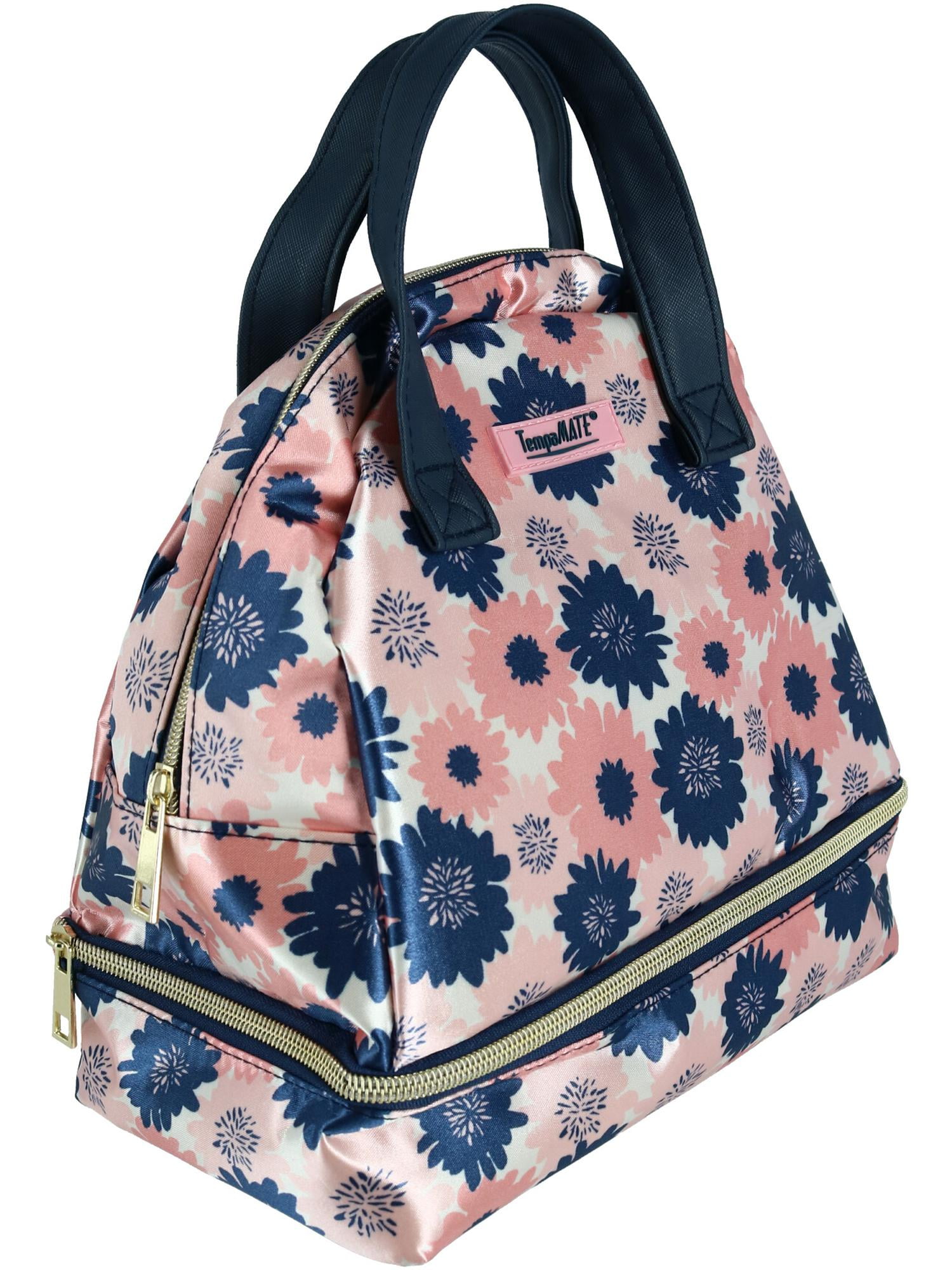 TempaMATE Retro Fresh Thermal Reusable Lunch Bag Tote Walmart