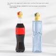 thumbnail image 3 of Water Bottle Spout Conversion Cap with Straw, Soft Silicone Straws Makes Drinking on the Go, Adapter for Plastic Bottles, Reusable Liquid Caps Straw Lid, Universal Soda Can Lids Spouts(1*Red), 3 of 9