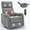 Gray, variant on PAPROOS Rocker Recliner with Heat and Massage, 360°Swivel Rocker Recliner Chair, Small Rocking Recliner for Small Spaces, Home Theater Recliner with 2 Side Pockets, Nursery Glider Chair, Orange
