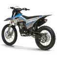 thumbnail image 4 of Trailmaster JHL Pro Series TM MX250 Dirt Bike Electric Start, Extended Frame, 21 inch Front tire, 35.4" seat Height Manual Trans (Blue), 4 of 9