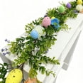 thumbnail image 6 of Easter Eggs Vines Door Decoration - Winter-to-Spring Transition & Early Easter Home Decor, Spring Floral Branches with Colorful Eggs, Indoor/Outdoor Patio & Porch Accent, 70.87in, A, 6 of 8