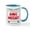 White/Blue Inside, variant on CafePress - Binge Watcher Television - 11 oz Ceramic Mug - Novelty Coffee Tea Cup