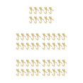 thumbnail image 1 of Inteprter Ganchos para cuadros prácticos y prácticos con clavos para una aplicación amplia y versátil Ganchos para marcos de fotos dorados 20 Type2 NO2, 1 of 6