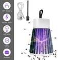 thumbnail image 4 of USB Rechargeable Mosquito Killer Lamp - LED Insect Zapper Trap with Night Light, Portable Pest Control, 4 of 12