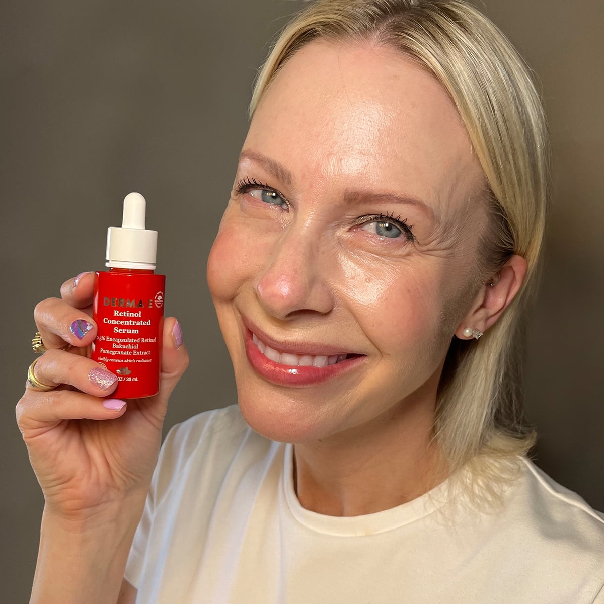 DERMA E Anti-Wrinkle, Retinol Concentrated Serum, 1 fl oz (30 ml)