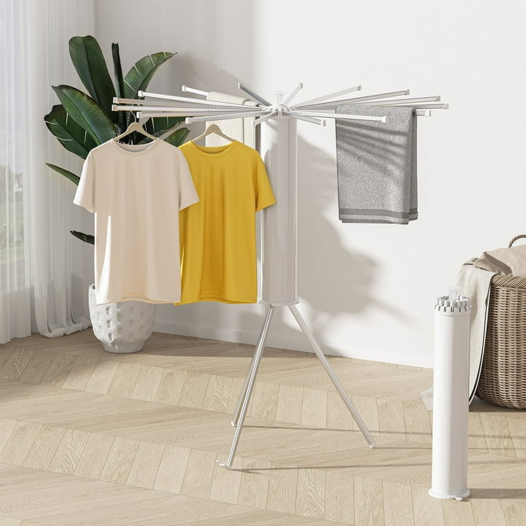 YTKUS Foldable Clothes Drying Rack, Portable Drying Rack Pack