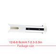 thumbnail image 4 of Eigraketly Accesorios para soportes de cañas de pescar, soporte de acero inoxidable resistente, accesorio de fijación, tubo de pie para transporte, de Pescar Blanco Eigraketly OD019594-03B, 4 of 6
