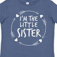 thumbnail image 4 of Inktastic I'm the Little Sister Girls Toddler T-Shirt, 4 of 5
