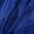 thumbnail image 6 of MIXUE Skirts For Women Summer Mesh Solid Color Ruffled Elastic High Waist A Line Maxi Skirt Beachwear,Blue,One Size, 6 of 6