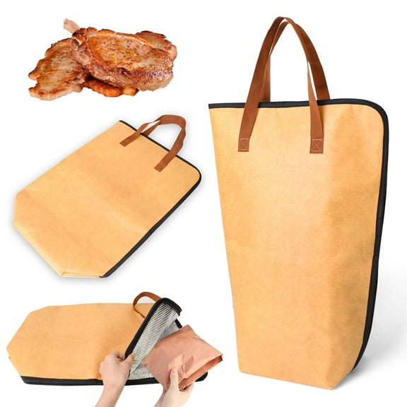 BBQ Blanket for Resting Meat, 21" Insulated Brisket/Turkey Blanket, BBQ Accessories & Grill Gifts for Men