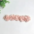 thumbnail image 4 of Every little princess should have it:Sweet Flower Headwear Pink Ribbon Headband Hair accessories for Children Toddler Baby Girls, 4 of 12