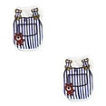thumbnail image 1 of Ropa para cachorros Methold Camisetas Traje Estilo simple Patrón de oso azul XL 2piezas, 1 of 5