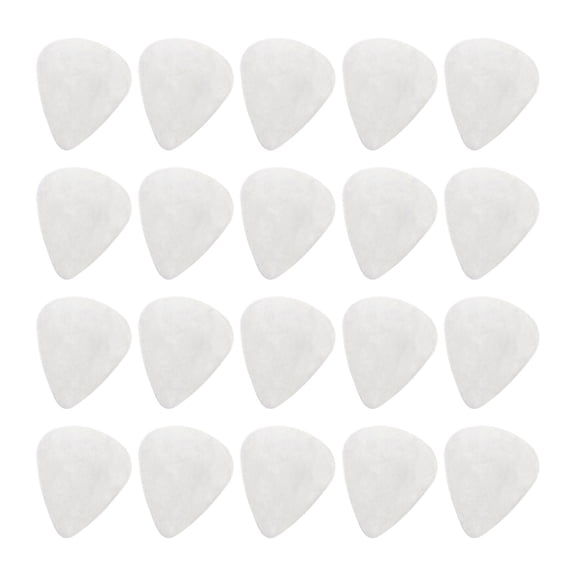 Necvior 20Pcs Metal Guitar Pick Plectrums Bright Sounds Stainless Steel Guitar Pick