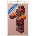 thumbnail image 3 of Minecraft - Pigman Nether Wall Poster with Wooden Magnetic Frame, 22.375" x 34", 3 of 3
