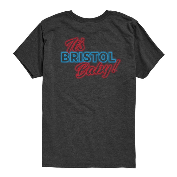 NASCAR - It'S Bristol Baby - Kids Youth Short Sleeve Graphic T-Shirt