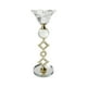 thumbnail image 2 of Decoraciones para San Valentín, candelabros navideños con flores, centro de mesa de cristal para Navidad, decoración del hogar, mesa de comedor para bodas, decoración festiva para sala de estar y repi, 2 of 6